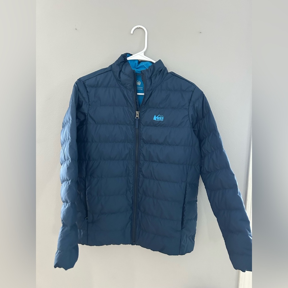 REI Kids Navy Puffer Jacket